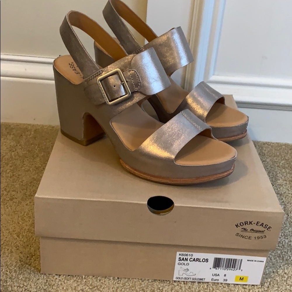 Kork-Ease San Carlos in soft gold